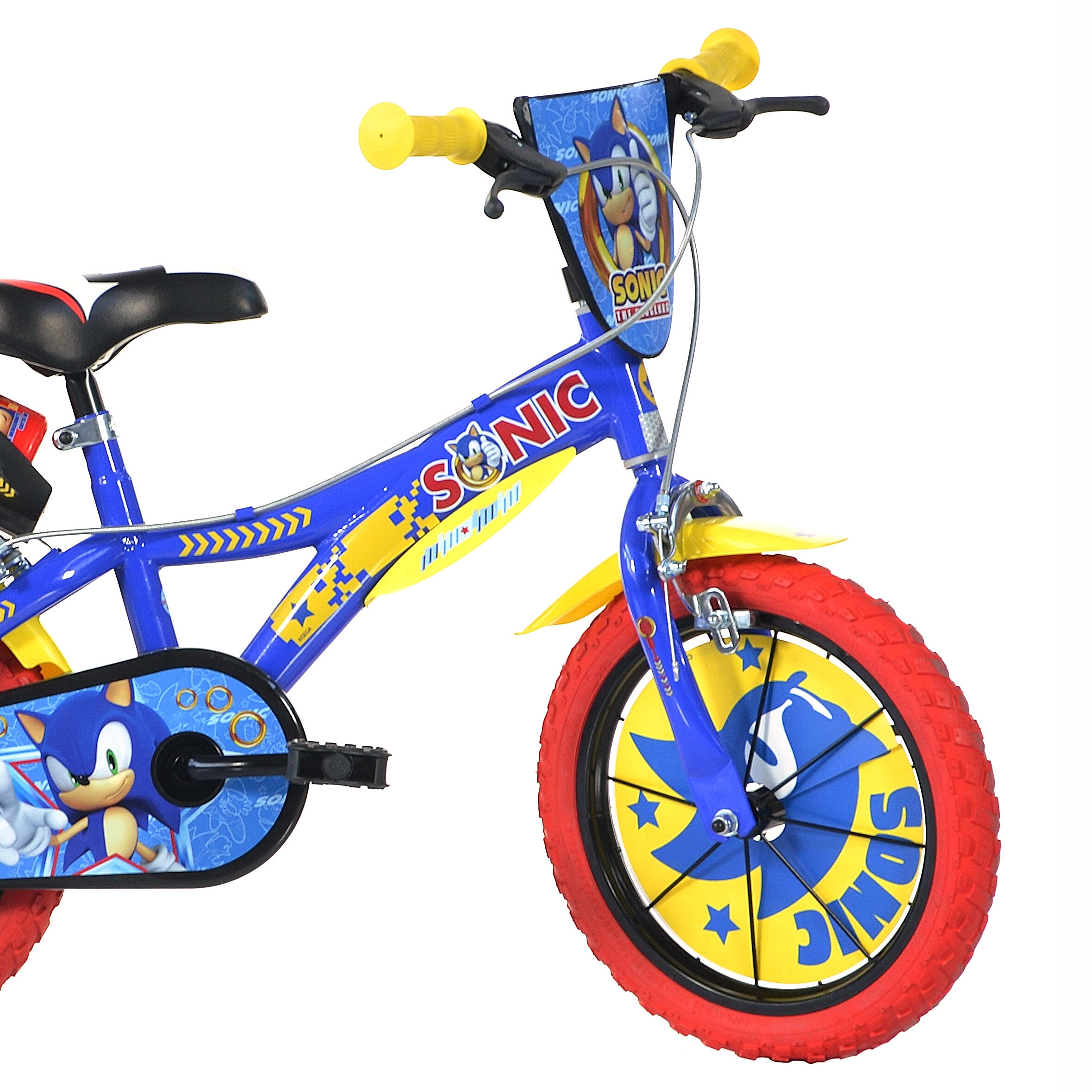Bicicleta de Criança 14 polegadas Sonic 4-6 anos 3/4