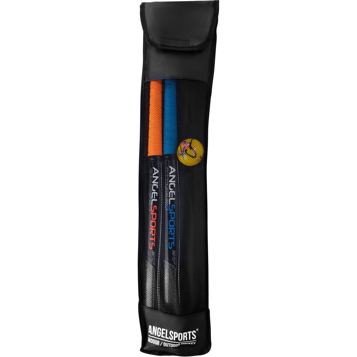Angel Sports Hockey-Set zwei 34-Zoll-Schläger und Ball 2/2