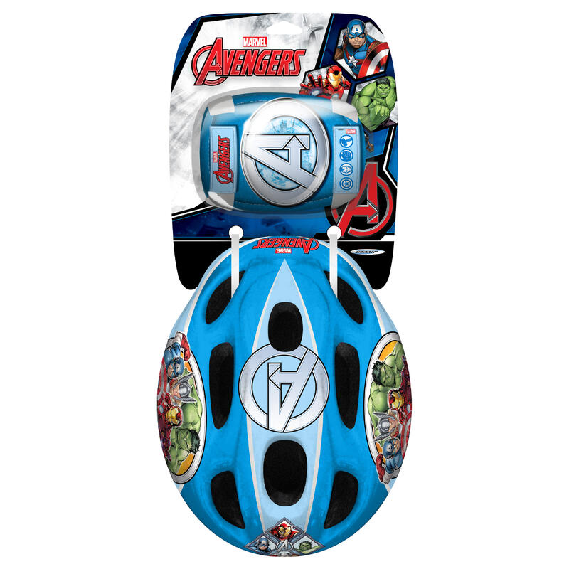 Casque et Protections Enfant Avengers Taille 52-56 cm