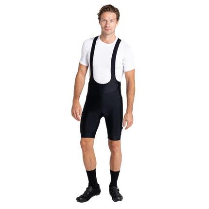 Heren Virtuous Plain AEP Bibbed Bib Shorts (Zwart)