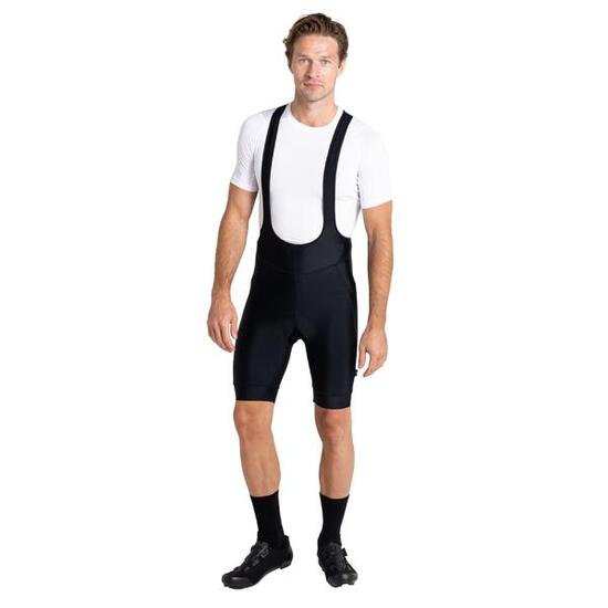 Heren Virtuous Plain AEP Bibbed Bib Shorts (Zwart)