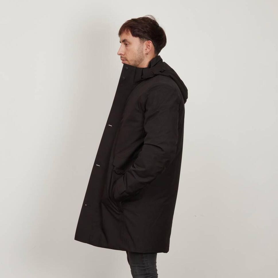 Kurtka GEOX M CLINTFORD LONG JKT Czarny