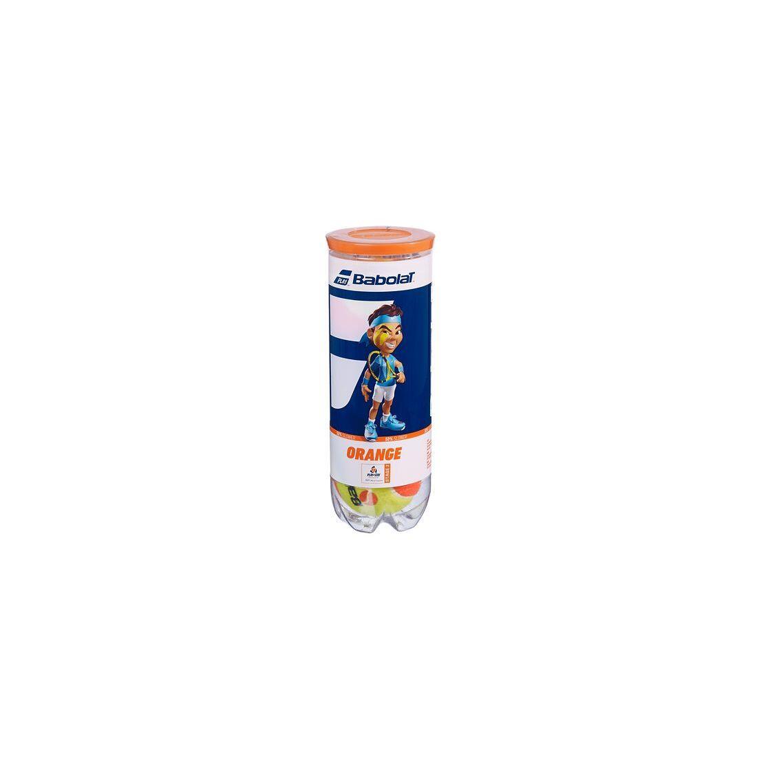 Babolat Stage 2 Orange, lot de 3 balles 2/4
