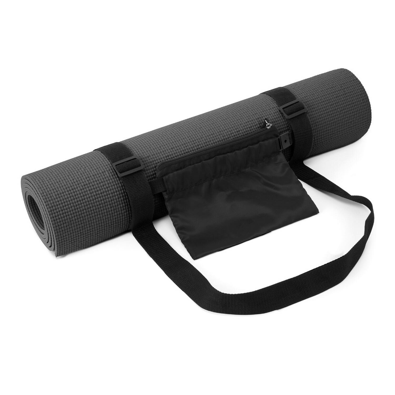 Yogamatte Und Tasche Damen und Herren Holzkohle 2/2