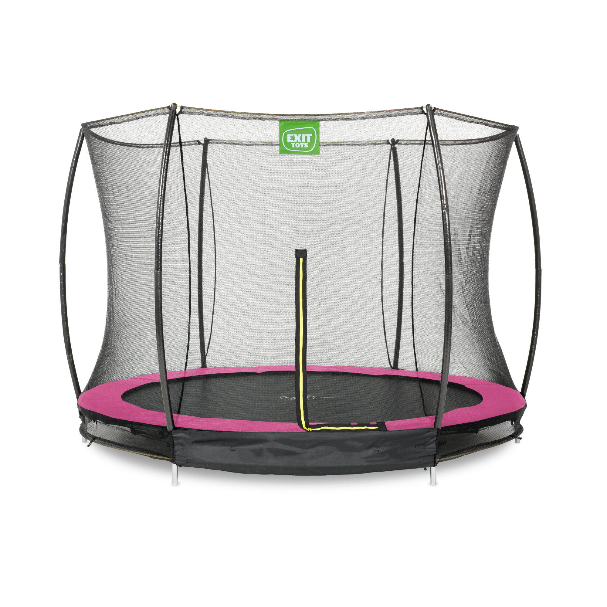 Exit Toys - Trampoline Enterré Silhouette Ø305cm - Trampoline - Rose - Decathlon