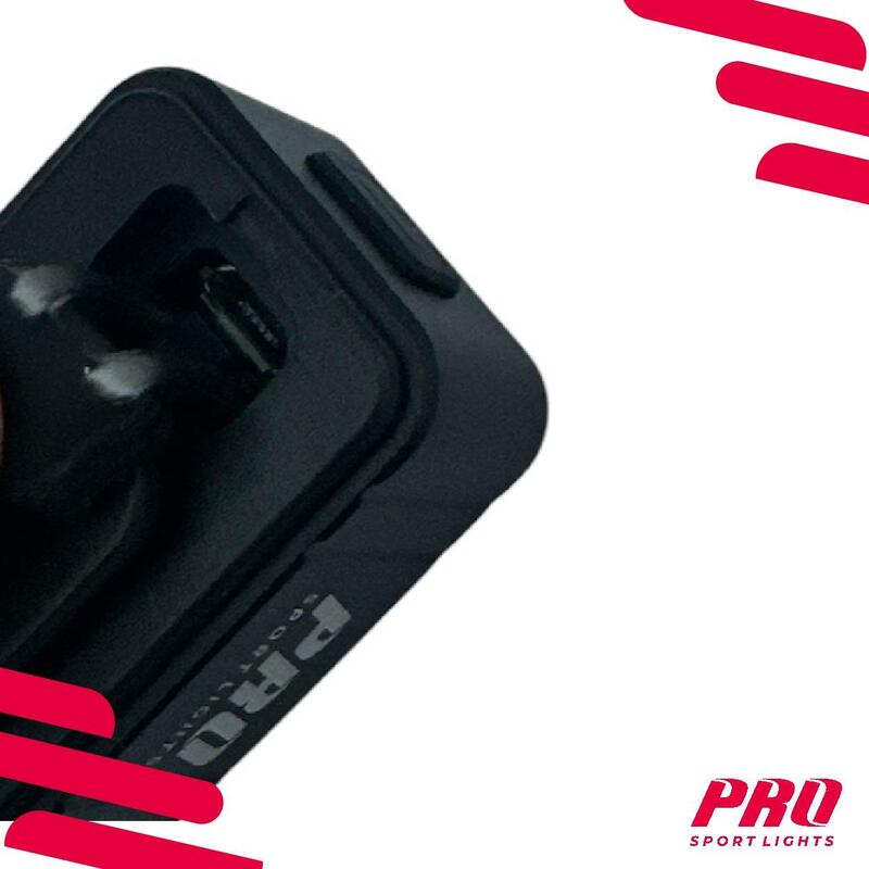 Feu arrière vélo LED avec capteur de freinage rechargeable par USB - 125 Lumens