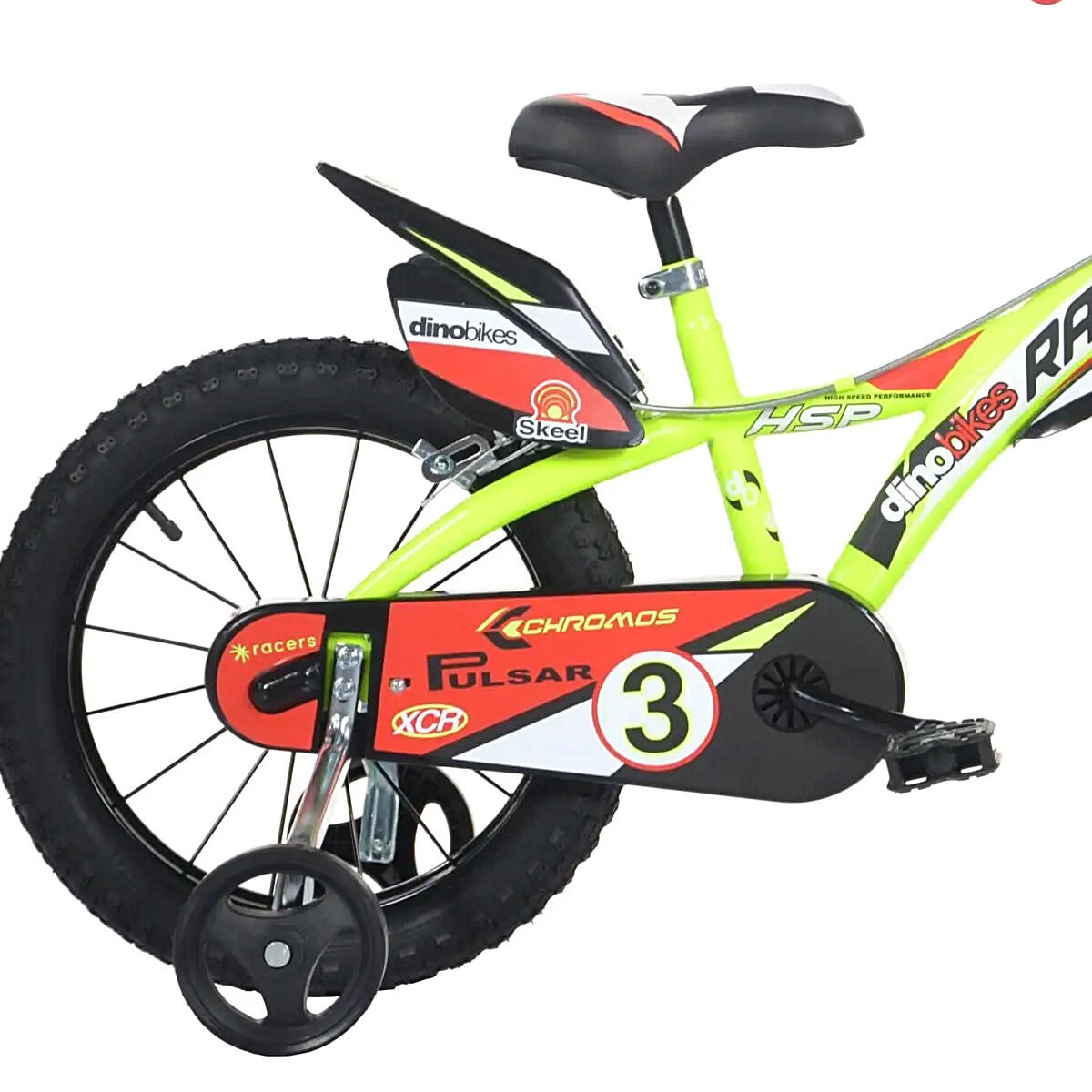 Bicicleta Niños 14 Pulgadas Raptor verde 4-6 años 3/6