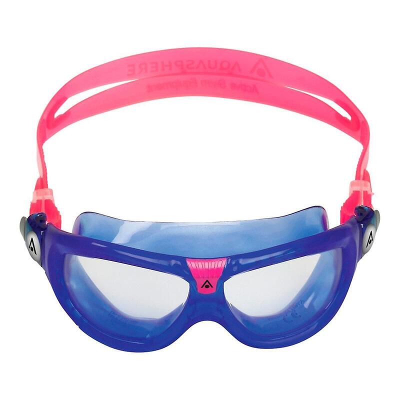 "Seal 2" Schwimmbrille 2024 für Kinder Blau/Pink/Transparent