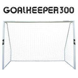 But de football XXL - Gardien pour le jardin en métal, 2,4 m