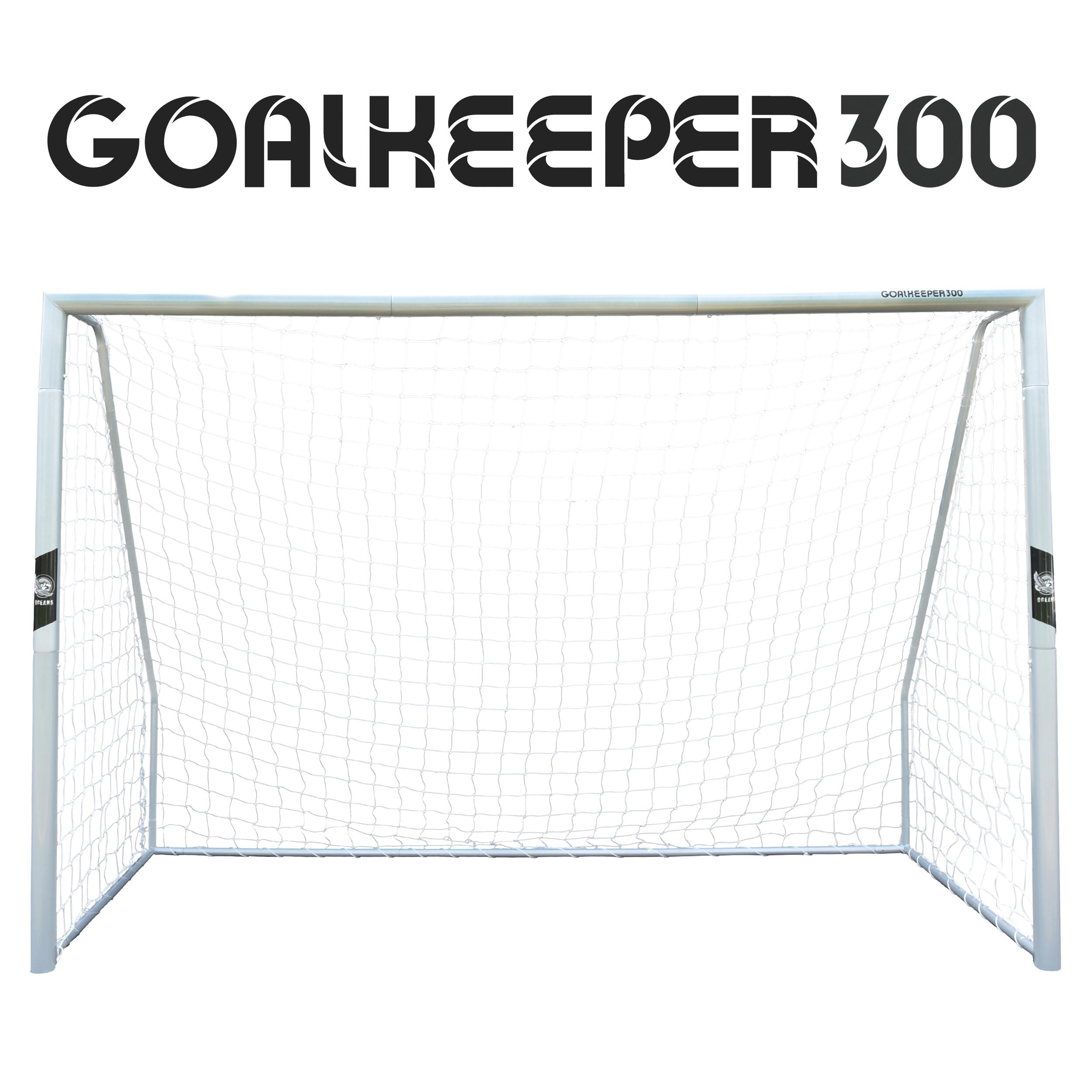 APOLLO XXL Voetbaldoel - Goalkeeper voor de tuin, metaal, 3.0m