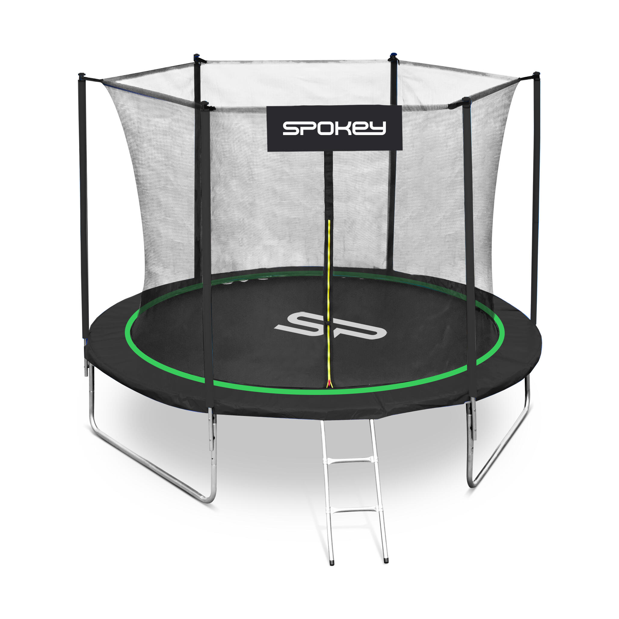 Trampolim 244 cm Spokey Jumper Verde