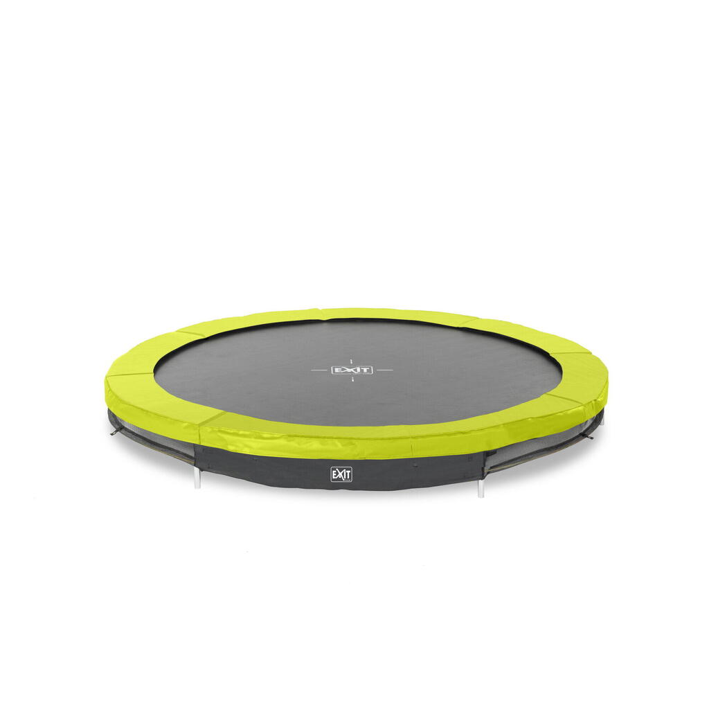 EXIT Silhouette Ground Sports Trampoline 8ft – Green