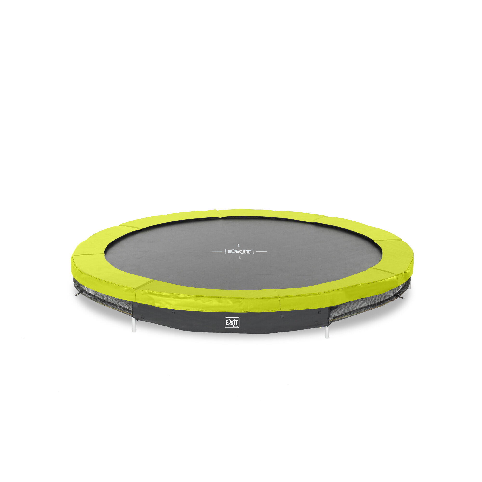 Exit Toys - Trampoline Enterré Silhouette Sports Ø244cm - Trampoline - Vert - Decathlon