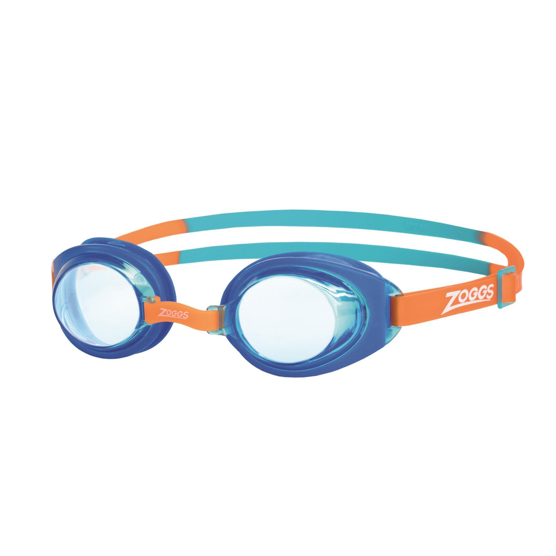 "Little Ripper" Schwimmbrille für Kinder Blau/Orange/Transparent 2/2