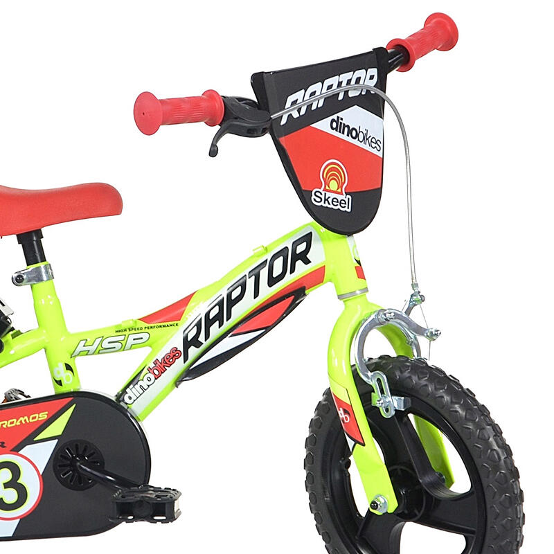 Kinderfiets 12 inch 3 jaar Raptor