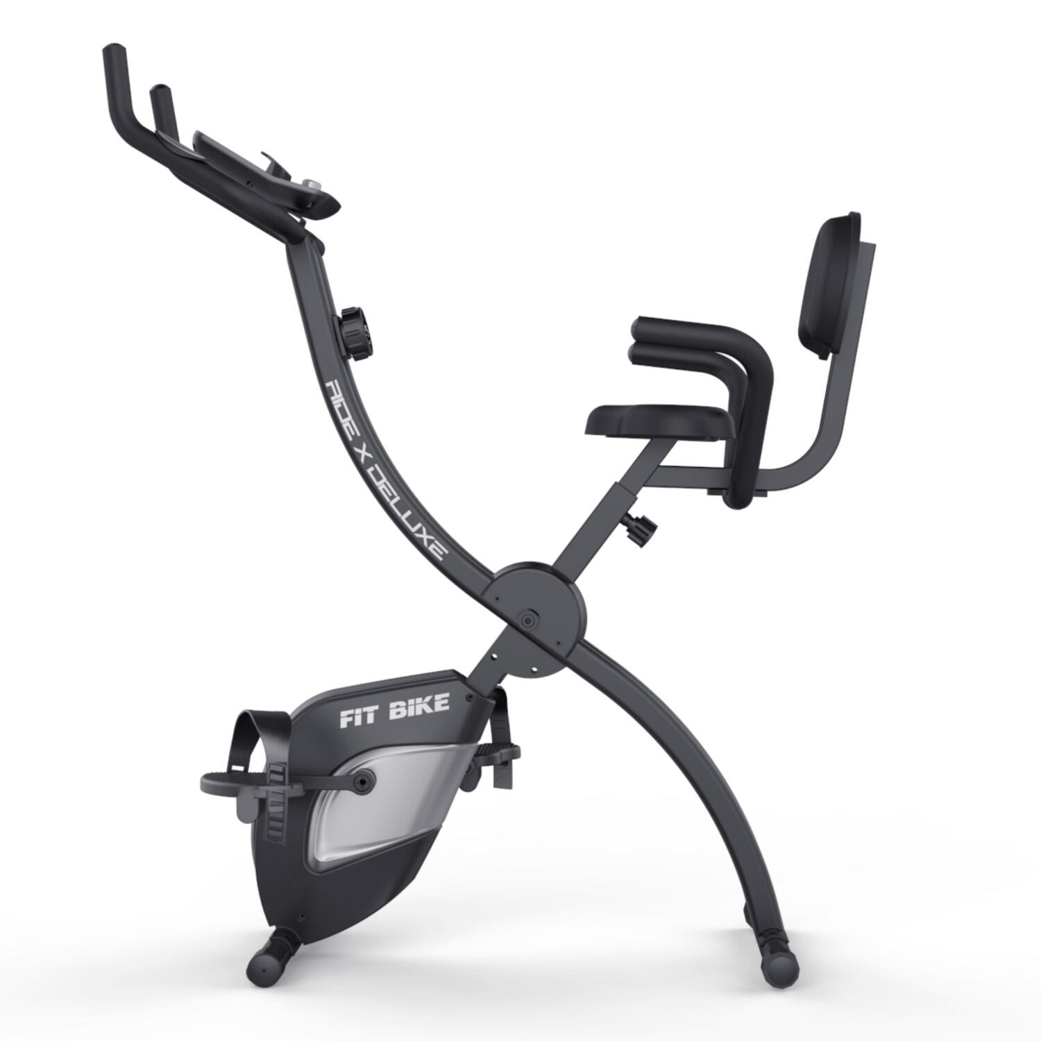 FITBIKE Ride X Deluxe - X-Bike - Hometrainer - Hartslagsensoren - Comfort