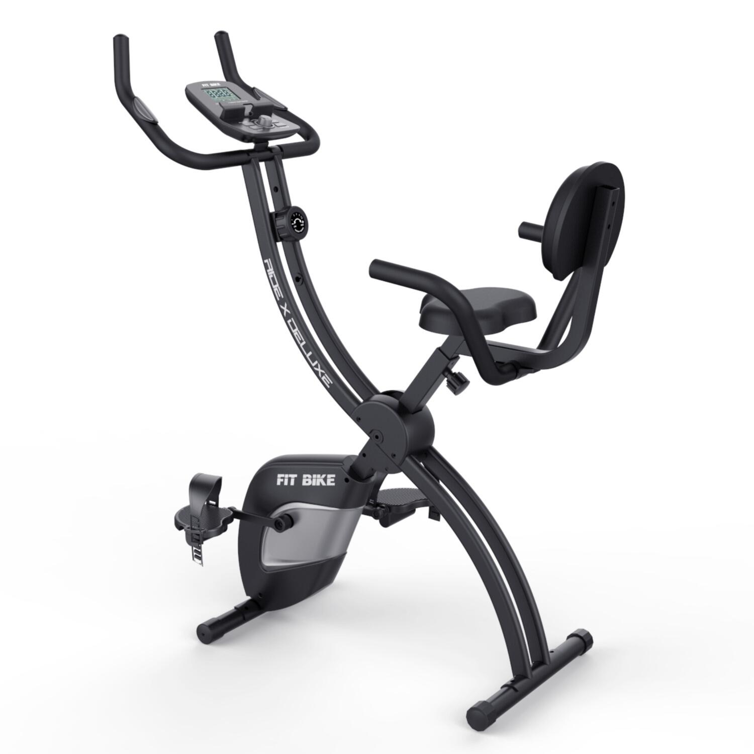 Ride X Deluxe - Vélo X-Bike - Vélo d’Appartement - Capteurs de Fréquence Cardiaq 7/7