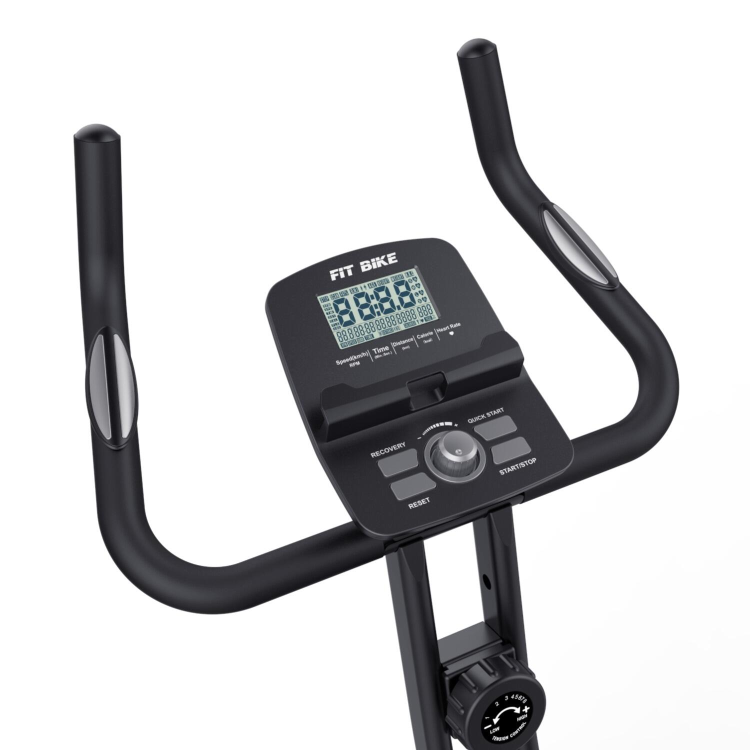Ride X Deluxe - Vélo X-Bike - Vélo d’Appartement - Capteurs de Fréquence Cardiaq 3/7