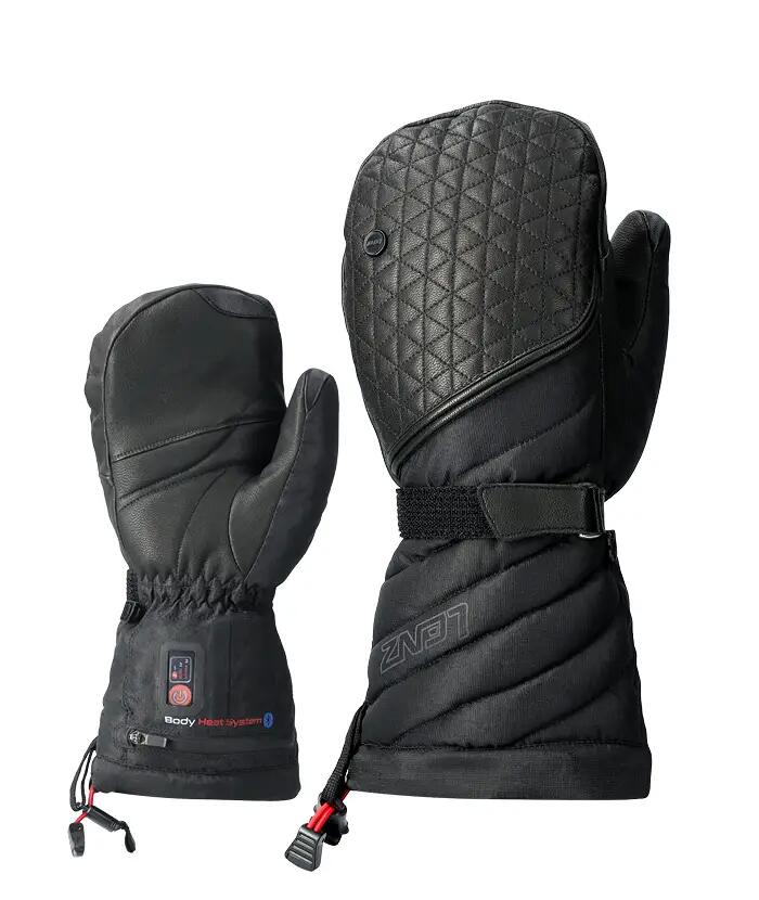 TRANGOWORLD Lenz Heat Glove 6.0 Finger Cap Mittens guanti da sci riscaldati da donna