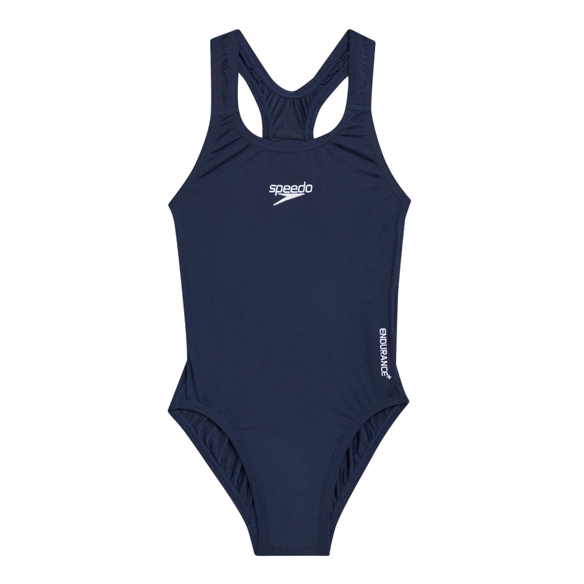 SPEEDO Costume Da Bagno Intero Ragazze Speedo Medalist Blu Navy