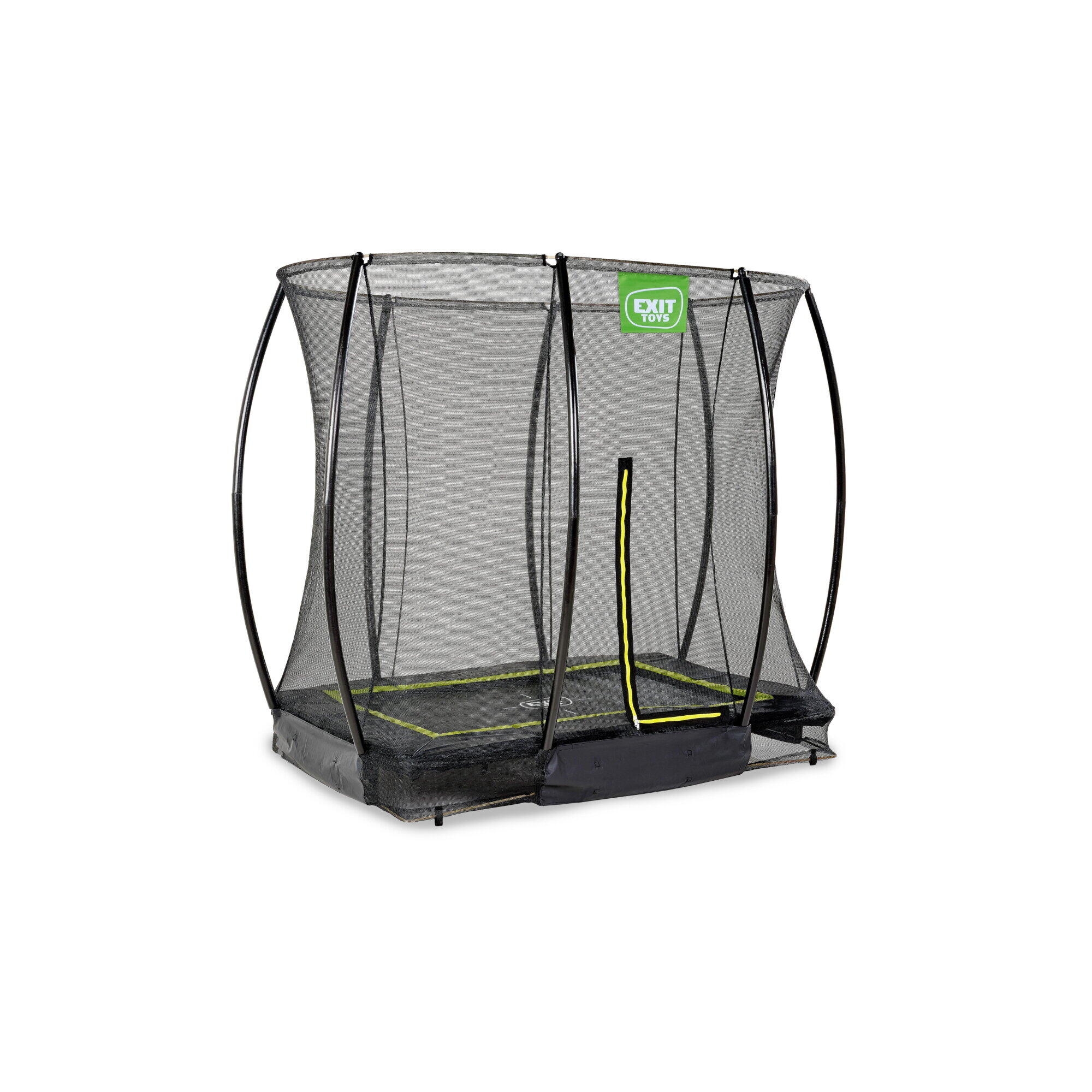 Trampoline enterré Silhouette 153x214cm 2/7