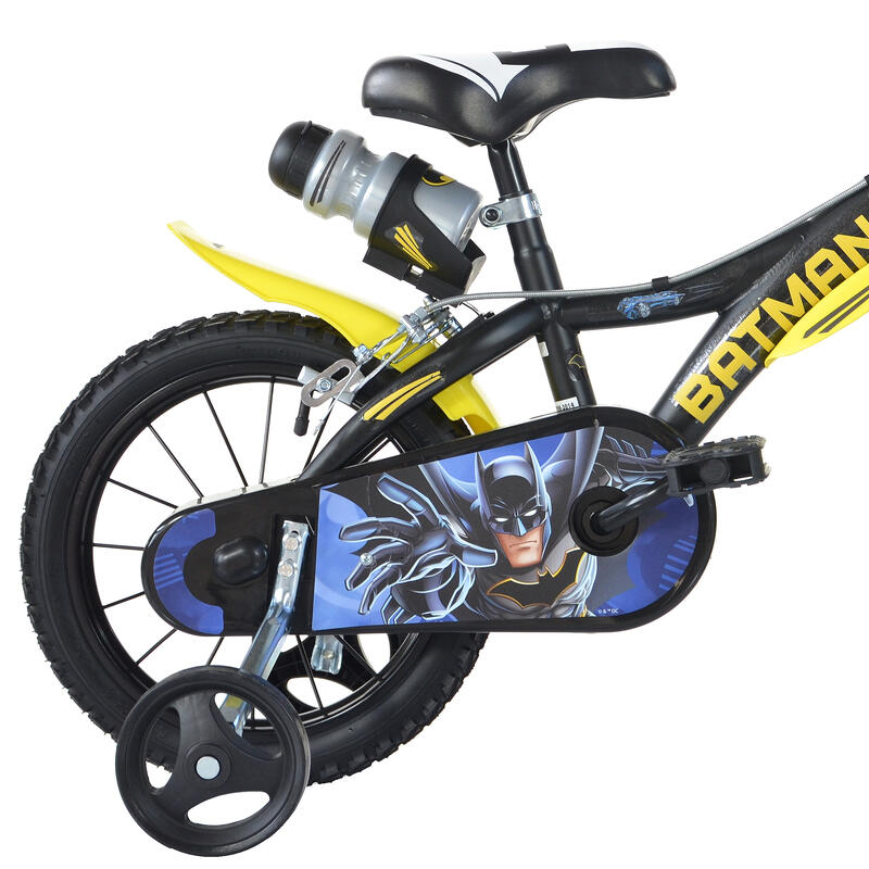 Bicicletă pentru copii BATMAN 14" cu accesorii