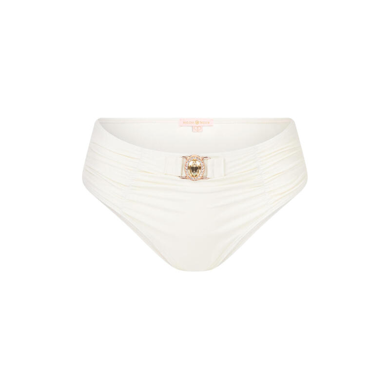 Moda Minx Pantalon de bikini Amour Rouched