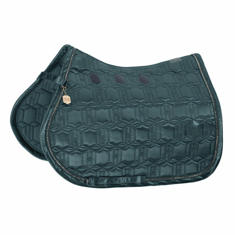 Paardrijden - Unisex -  Vintage Green - -zadeldoek Satin Crystal Heritage 24/25