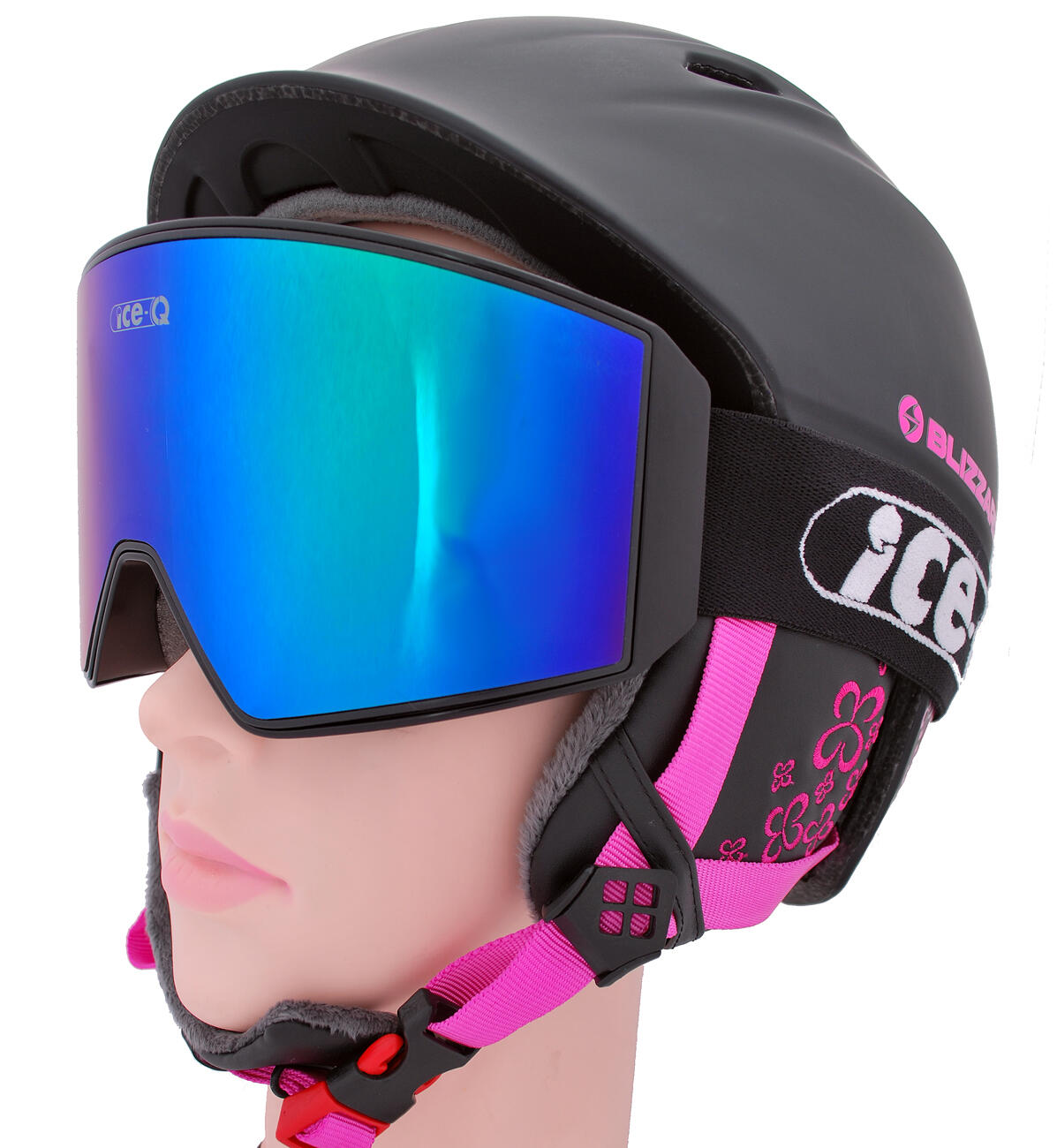 Gogle narciarskie dla dorosłych Ice-Q Ski Prestige-3, filtr S3 6/7
