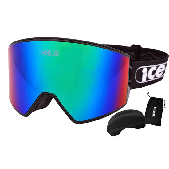 Gogle narciarskie dla dorosłych Ice-Q Ski Prestige-3, filtr S3
