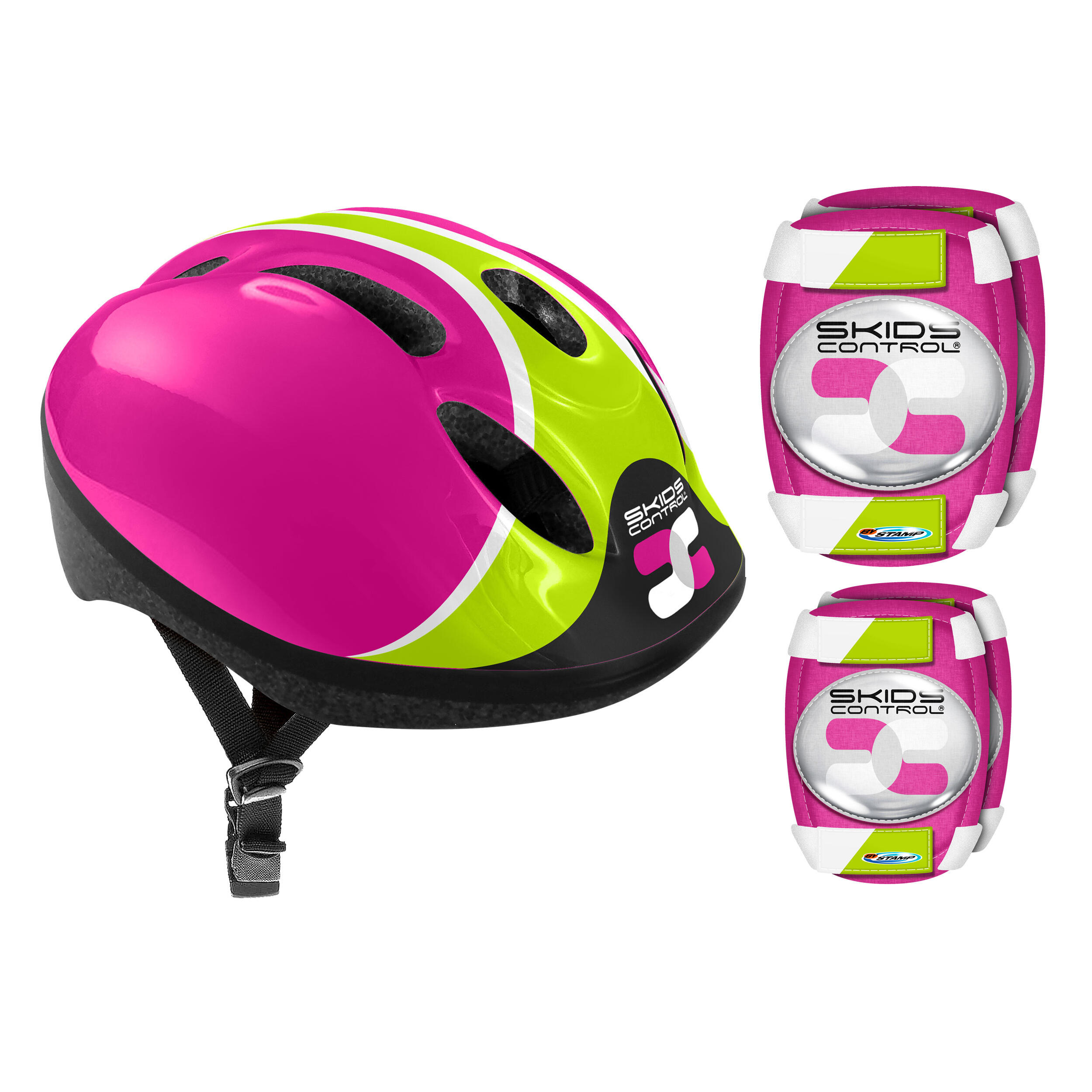Capacete e proteções criança skids control tam. 53-56 cm
