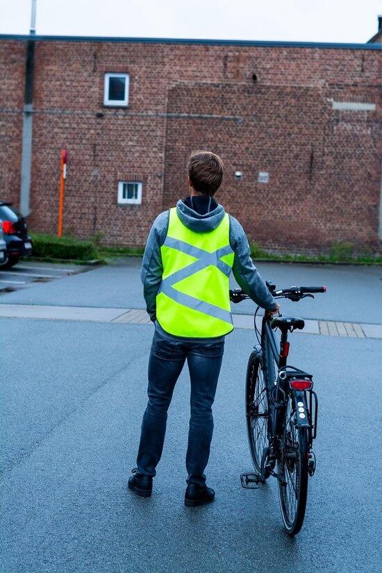 Gilet Réfléchissant Unisexe Taille L - Veste Crossroad 4/4
