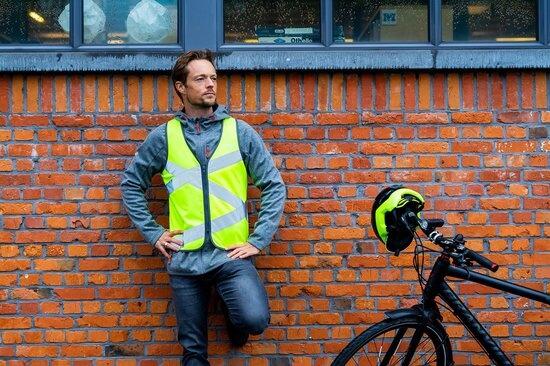 Gilet Réfléchissant Unisexe Taille L - Veste Crossroad 3/4