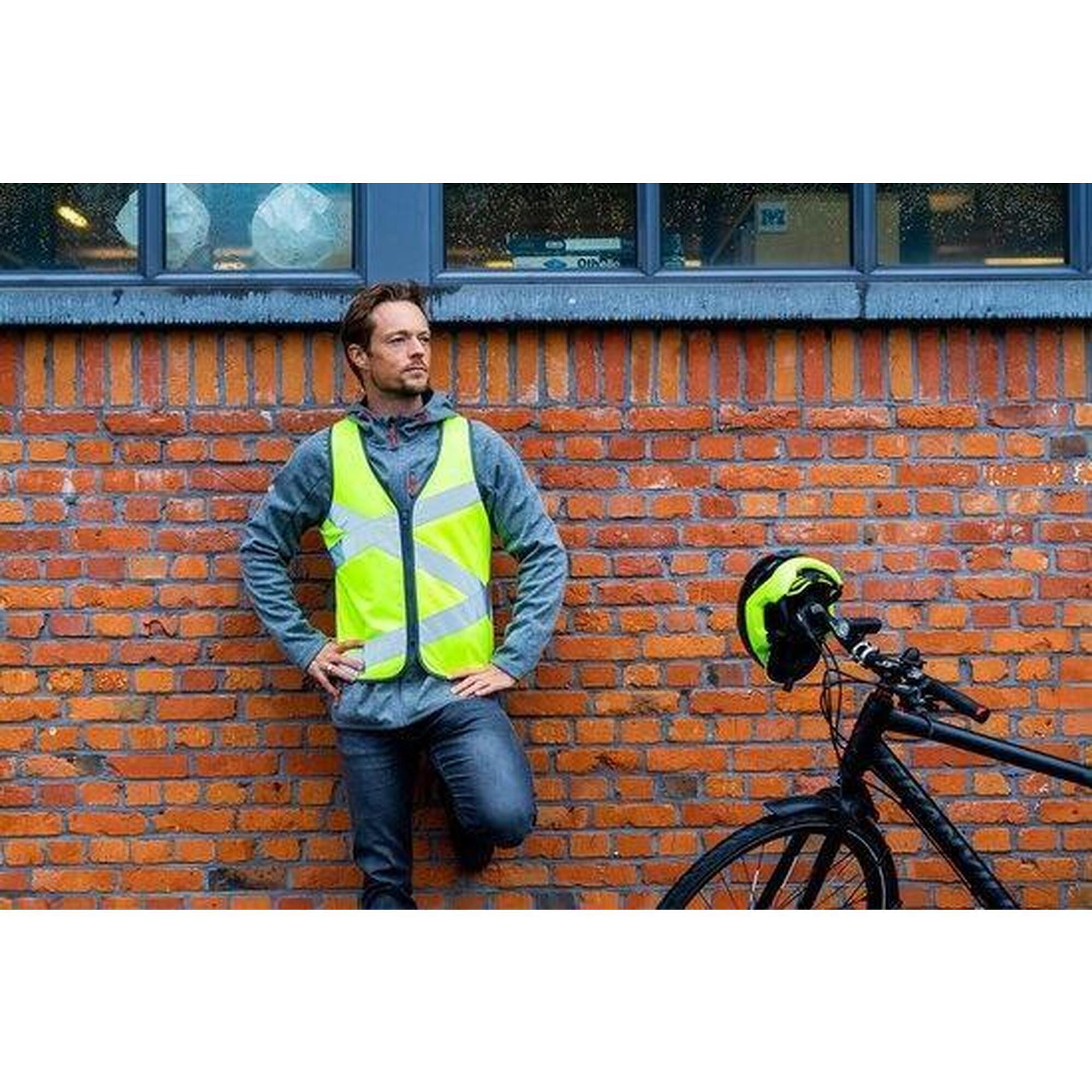 Gilet Réfléchissant Unisexe Taille L - Veste Crossroad