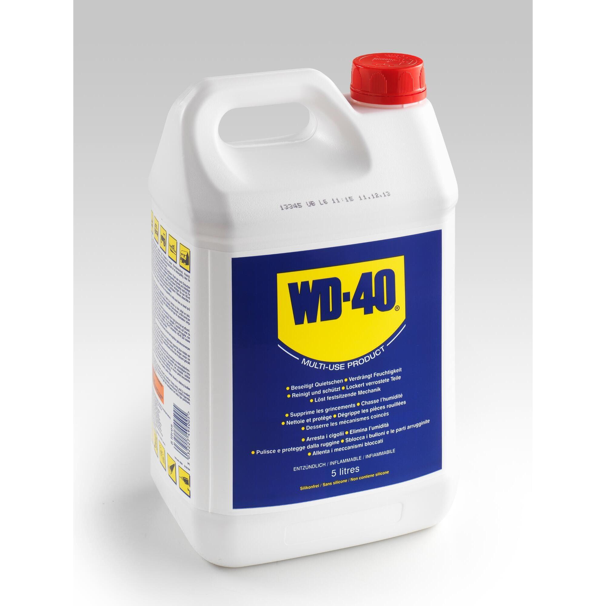 Wd-40 - Wd-40 Systeme Professionnel - Produit Multifonction - Bidon De 5 Litres - Lubrifiant - Blanc - 5 L - Decathlon