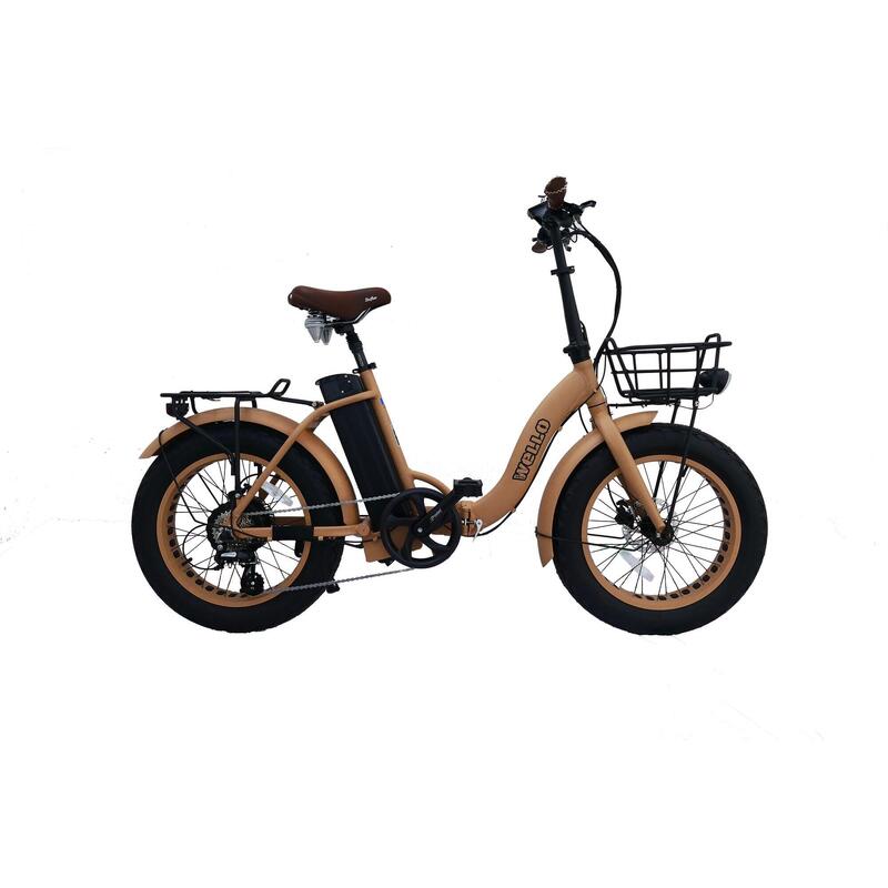 Verbonden Opvouwbare Unisex Fat Bike