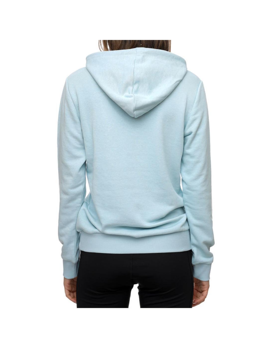 Sweat à capuche pour femme Puma ess logo hoodie Bleu 3/3