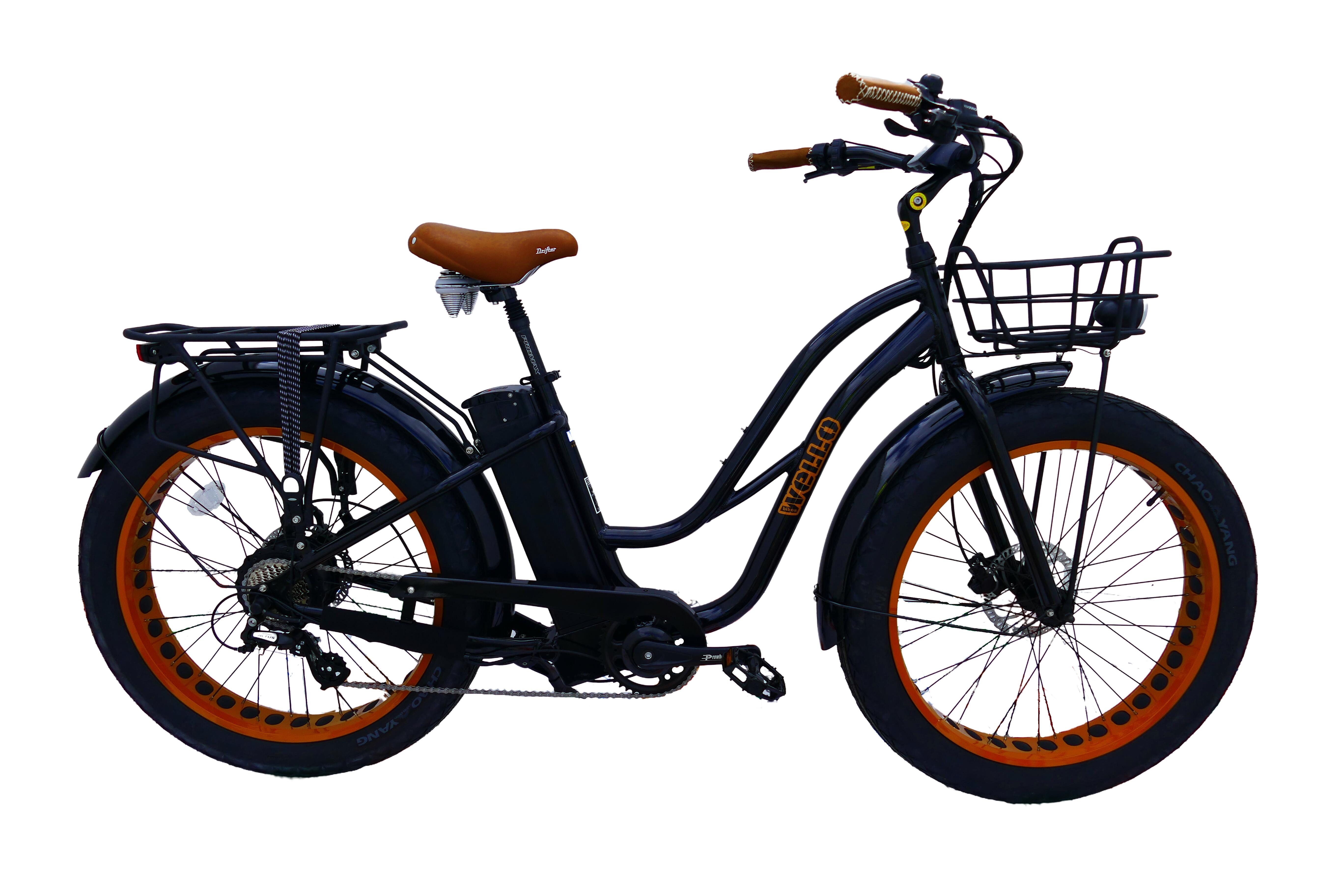Connected Fat bike beach cruiser elektrische WELLOBIKES Decathlon