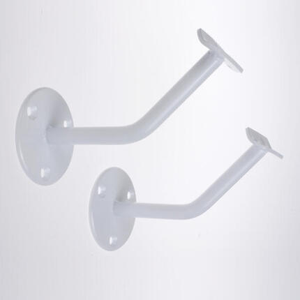 2 x Support de barre de danse classique STANDARD en acier gris, 200mm