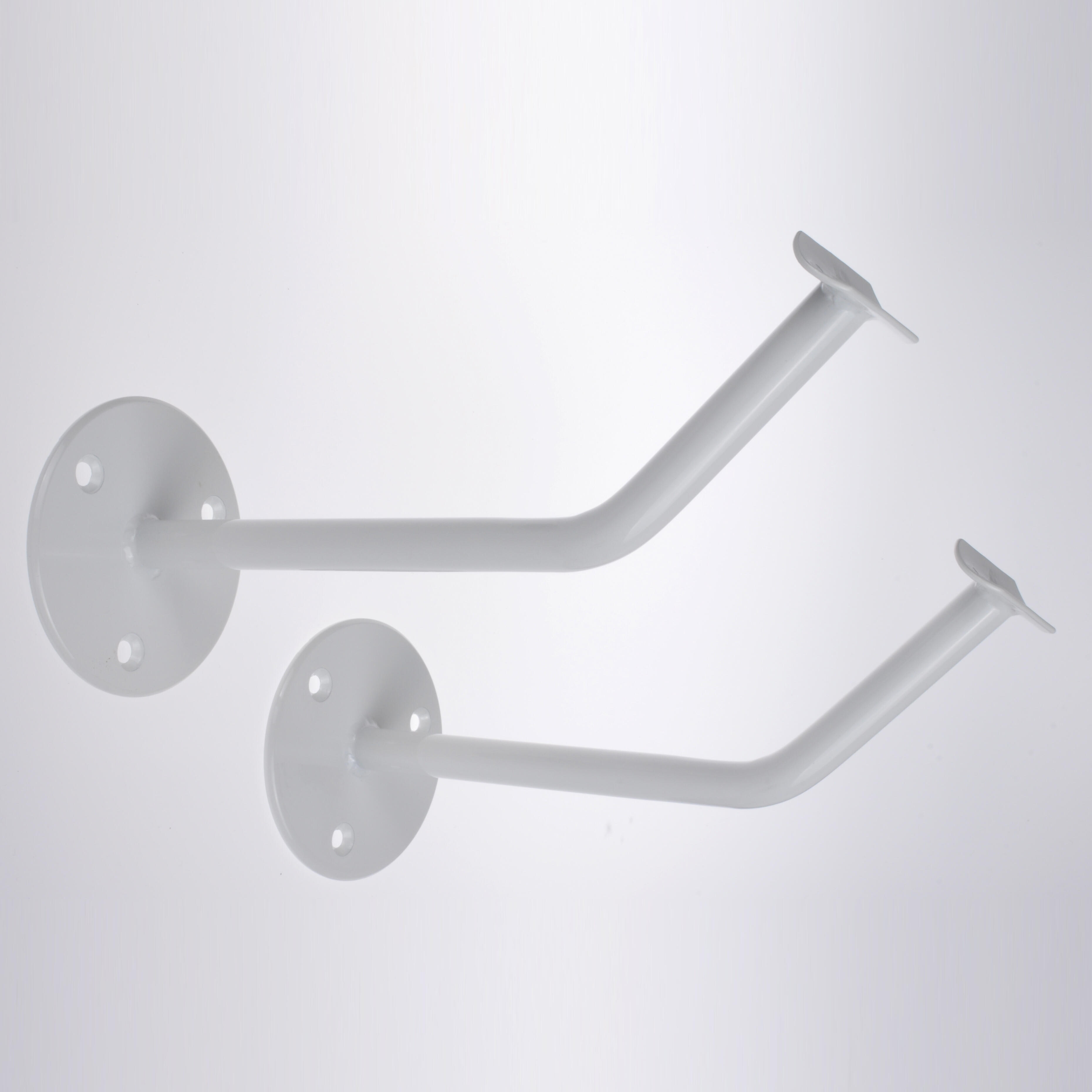 Ballettstangen Manufaktur - 2 X Support De Barre De Danse Classique Standard En Acier En Blanc, 200mm - Barre De Danse - Blanc - 200cm - Decathlon