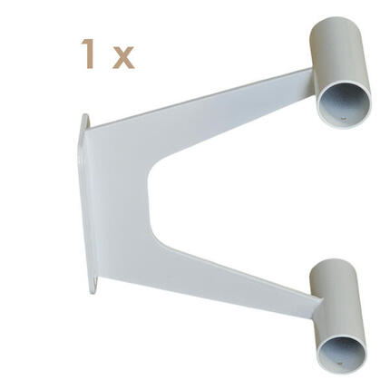 1 x Support de barres de danse classique STUDIO DUO pour doubles barres en gris