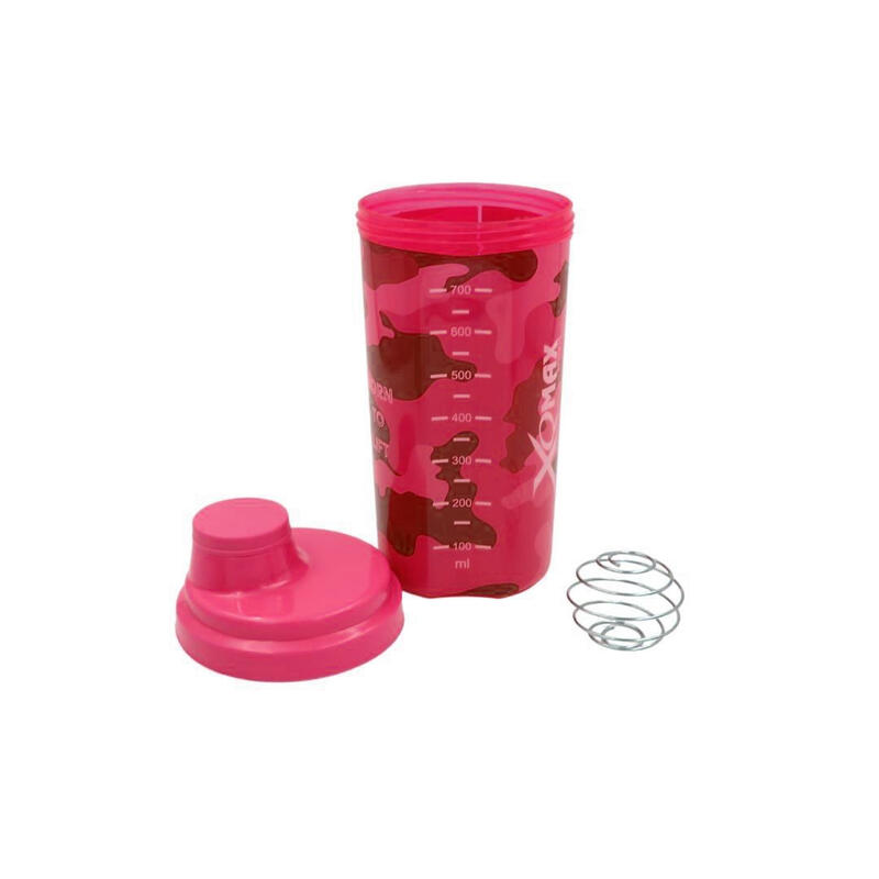 Shaker Eat Sleep Squat Repeat, Koopman, culoarea roz, 700ml