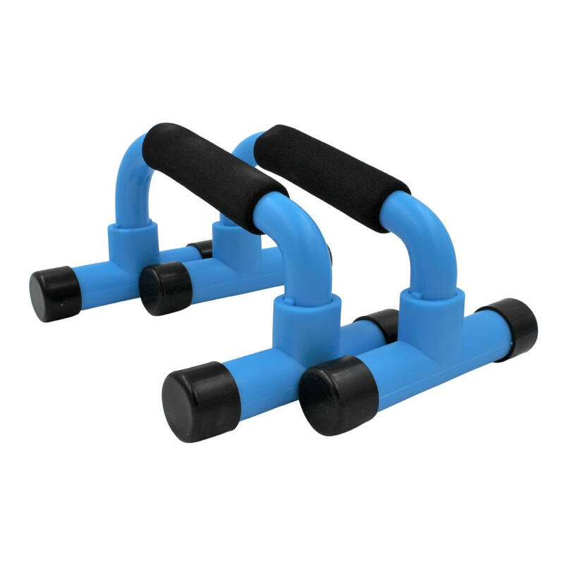 Set suport mânere push-up XQ Max, albastru