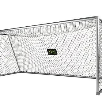 EXIT Scala Aluminium Football Goal 16.4x6.6ft – Matt Silver