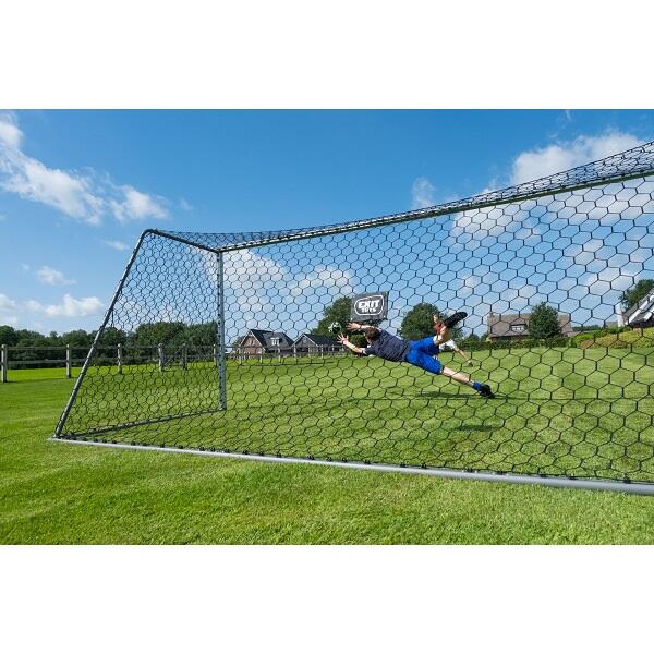 Porta da calcio in alluminio EXIT Scala 500x200cm – argento opaco 7/7