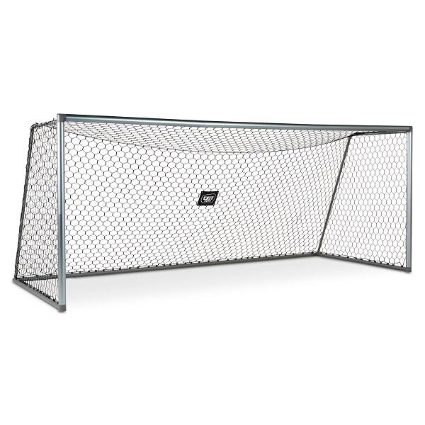 Porta da calcio in alluminio EXIT Scala 500x200cm – argento opaco 3/7