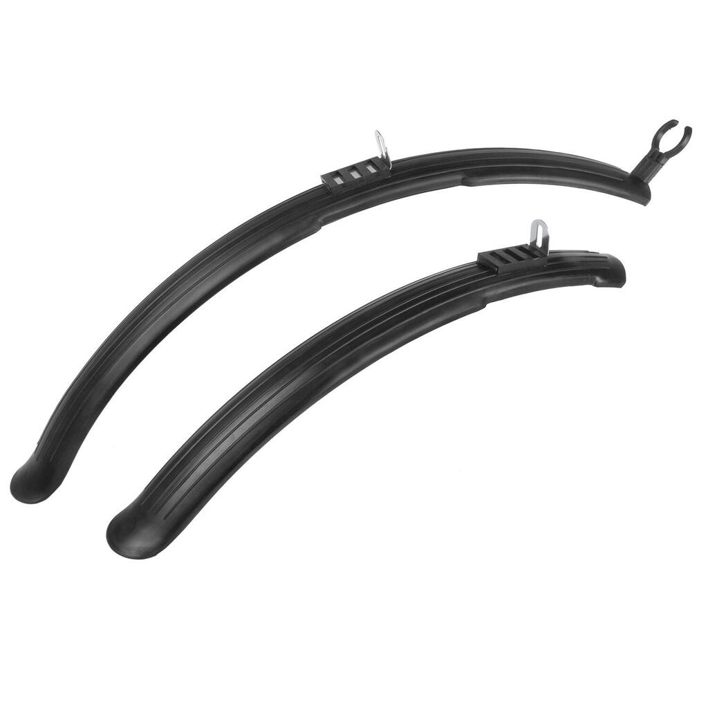 M-WAVE Mud Max 26" Front/Rear Clip-On Mudguard Set