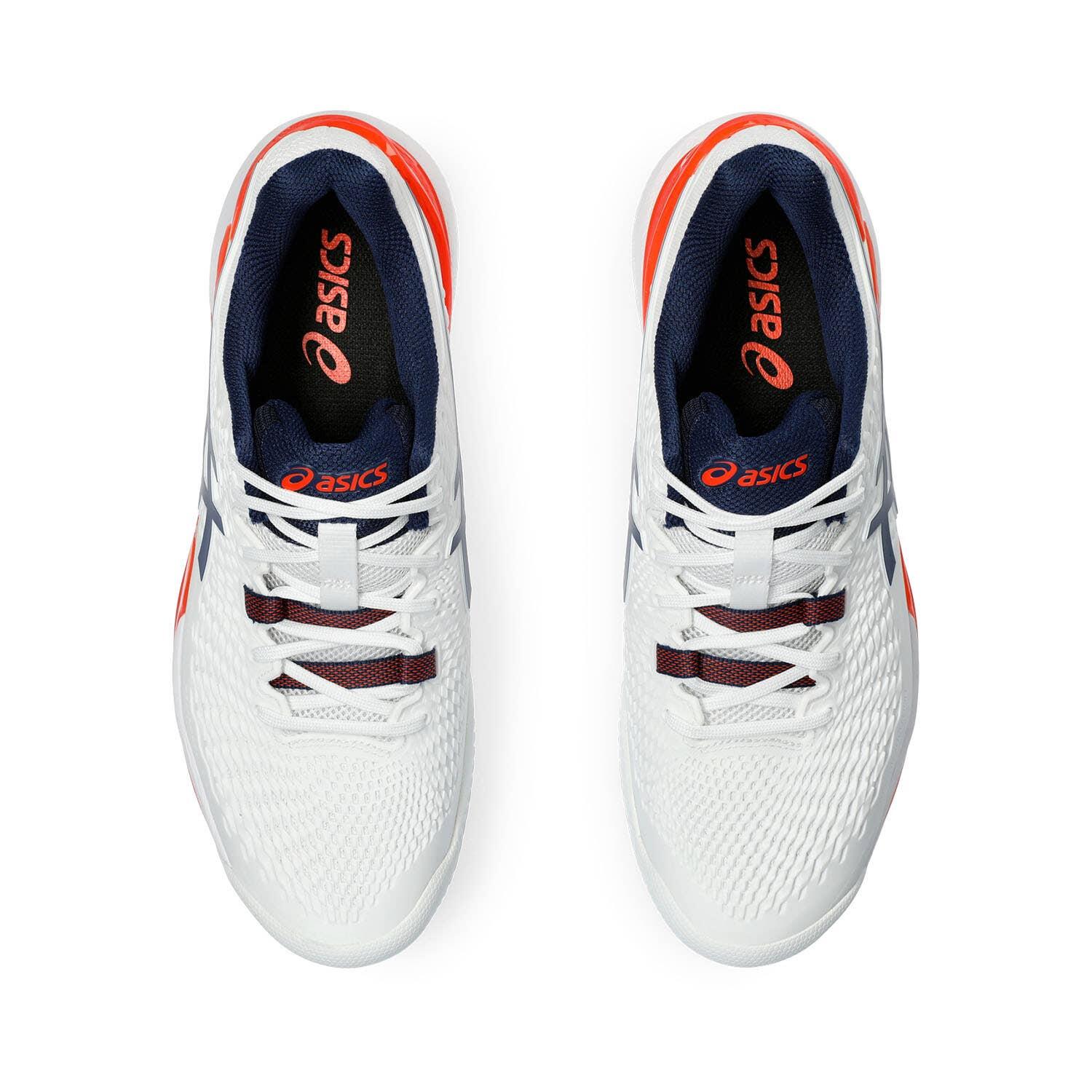 Asics Gel-resolution 9 Clay Blanco Azul 3/5