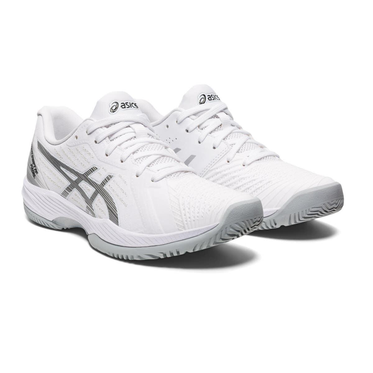 Asics Solution Swift Ff Padel 1042a204 100 In Weiss Und Silber Für Damen 4/5