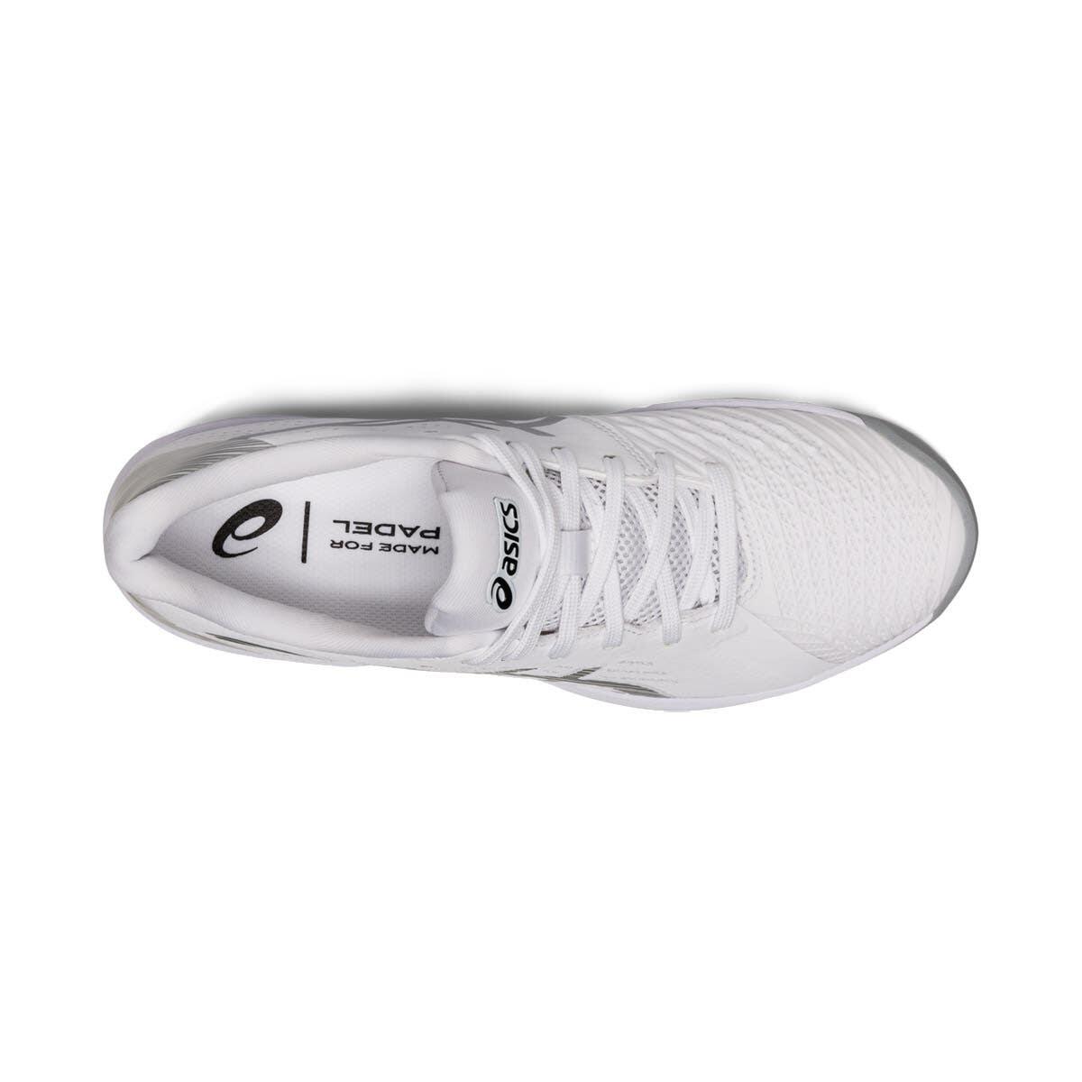 Asics Solution Swift Ff Padel 1042a204 100 In Weiss Und Silber Für Damen 2/5